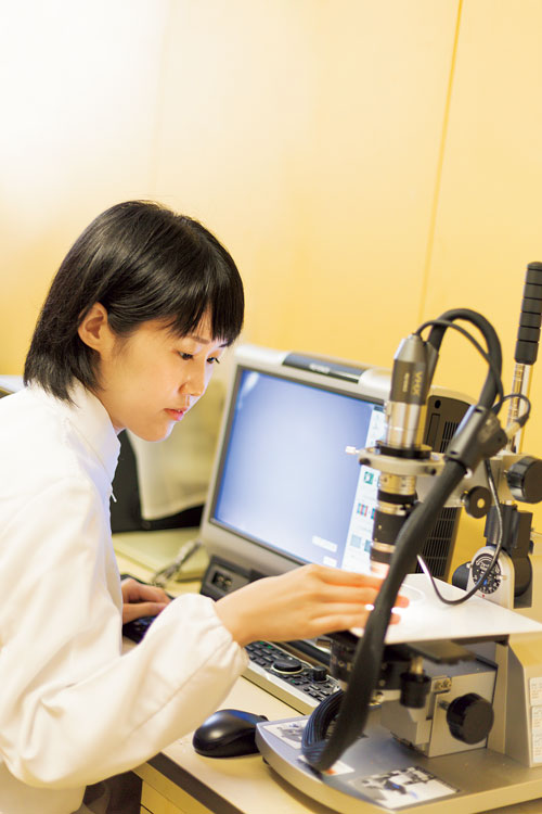 Minae Takebayashi Quality control staff
