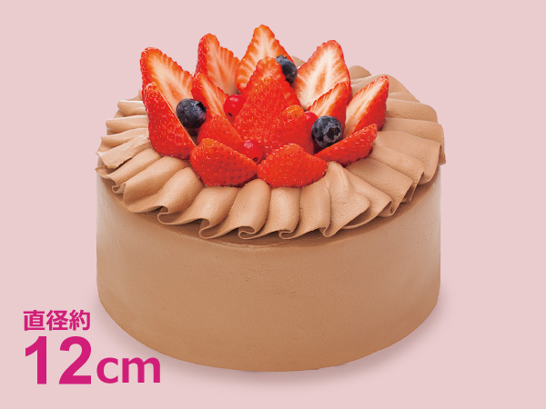 いちごスペシャル 生チョコクリーム 約12cm お誕生日ケーキ 店頭受取 果子乃季のバースデーケーキ いちごスペシャル 果子乃季ｵﾌｨｼｬﾙｳｪﾌﾞｼｮｯﾋﾟﾝｸﾞ