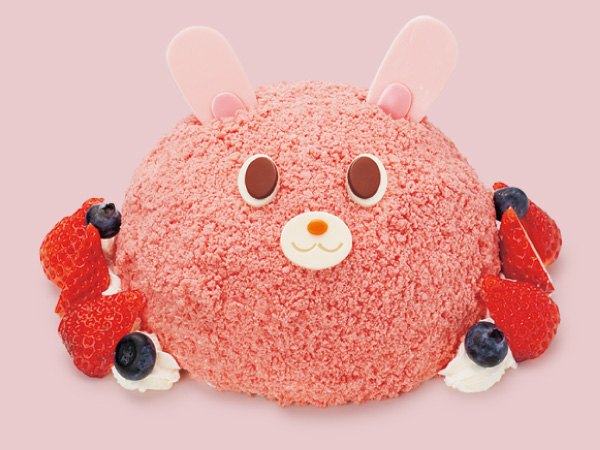 うさぎちゃん 約13cm お誕生日ケーキ 店頭受取 果子乃季のバースデーケーキ 果子乃季ｵﾌｨｼｬﾙｳｪﾌﾞｼｮｯﾋﾟﾝｸﾞ